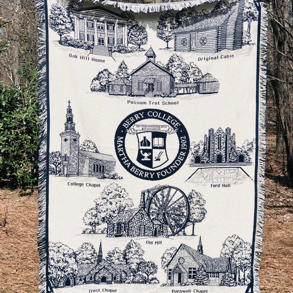 Berry College Afghan