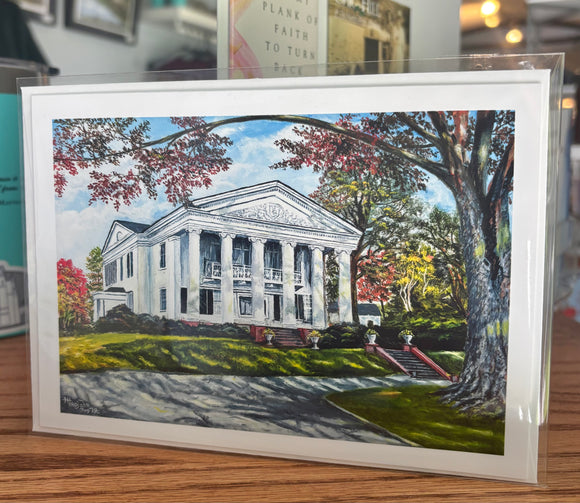 Watercolor Card of Oak Hill by Horst
