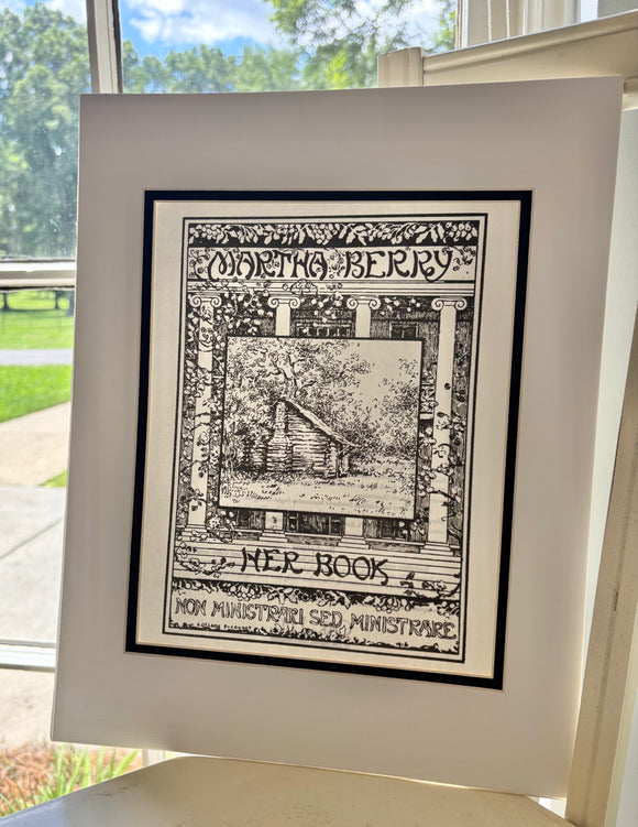 Martha Berry Bookplate Print
