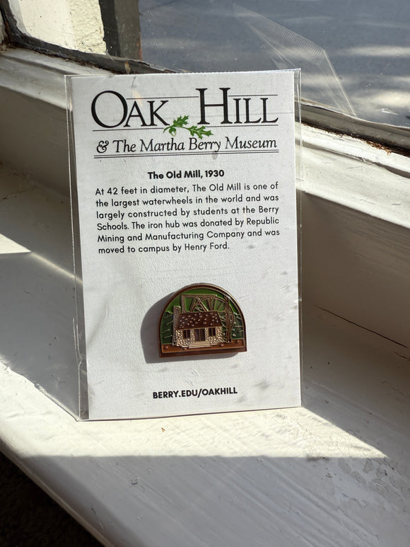 Old Mill Enamel Pin