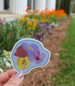 Oak Hill Flowers Sticker