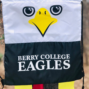 Berry College Eagle Drawstring Bag