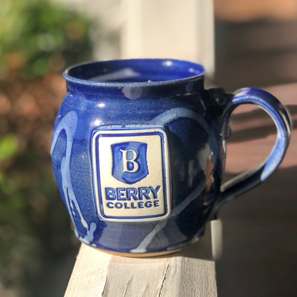 Berry College Mug Blue Marble